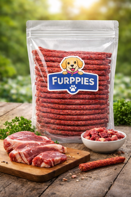 Furppies Mutton Chewsticks – Made with Real Mutton | Protein-Rich Dog Treats