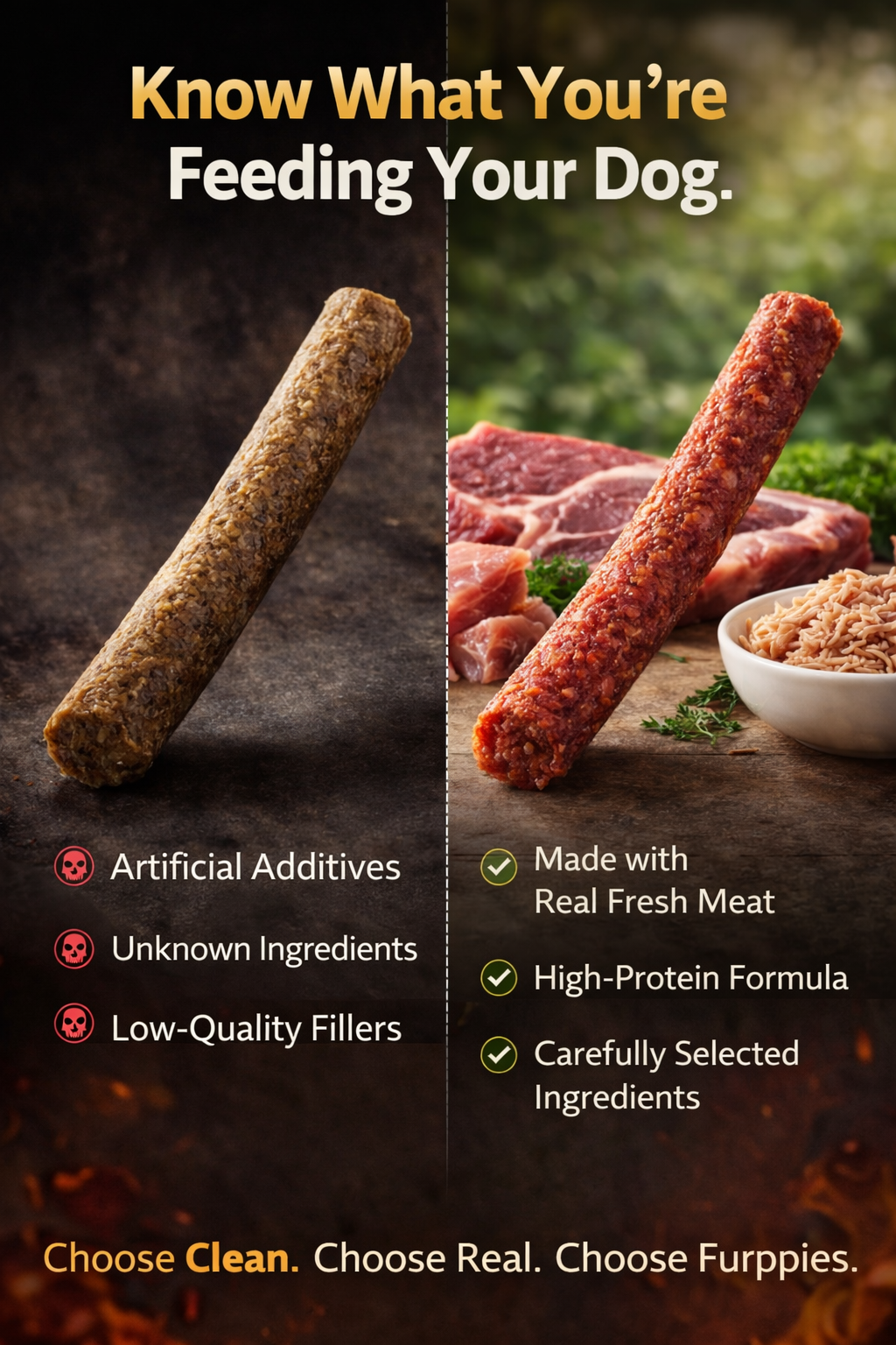 Furppies Mutton Chewsticks β Made with Real Mutton | Protein-Rich Dog Treats
