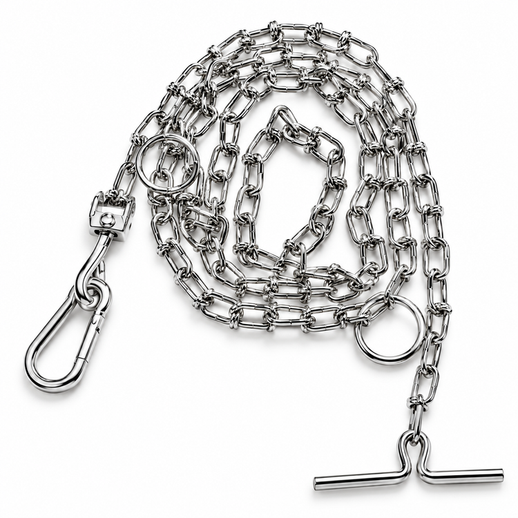 Furppies Heavy Knotted Metal Dog Chain for Dogs – 6 Sizes