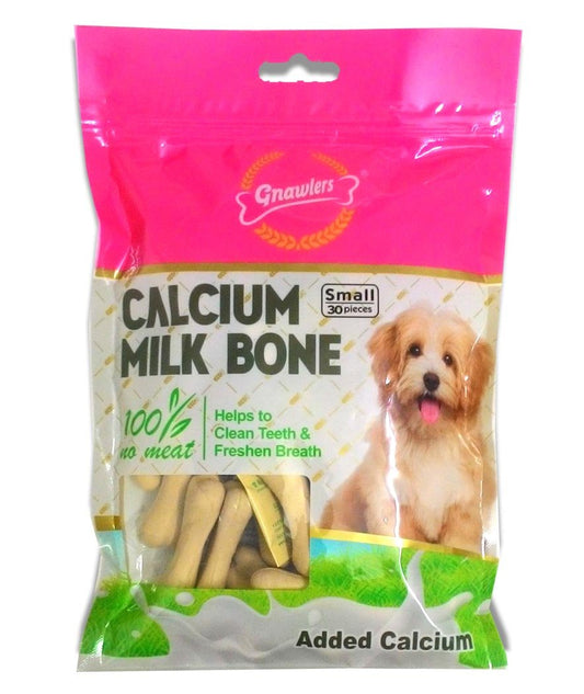 Gnawlers Dog Treats Bone Calcium Bone (30 in 1) Pack of 1