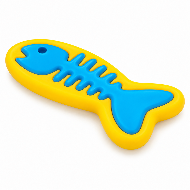 Furppies Hard Fish Chewing Toy for Puppies