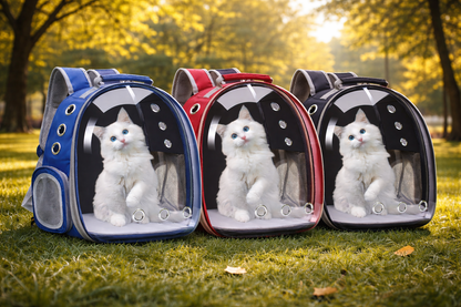 Space Capsule Pet Backpack – Available in 3 Stylish Colors