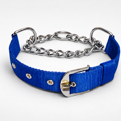 Furppies Martingale Dog Training Collar – Controlled Pull Design with Heavy-Duty Chain