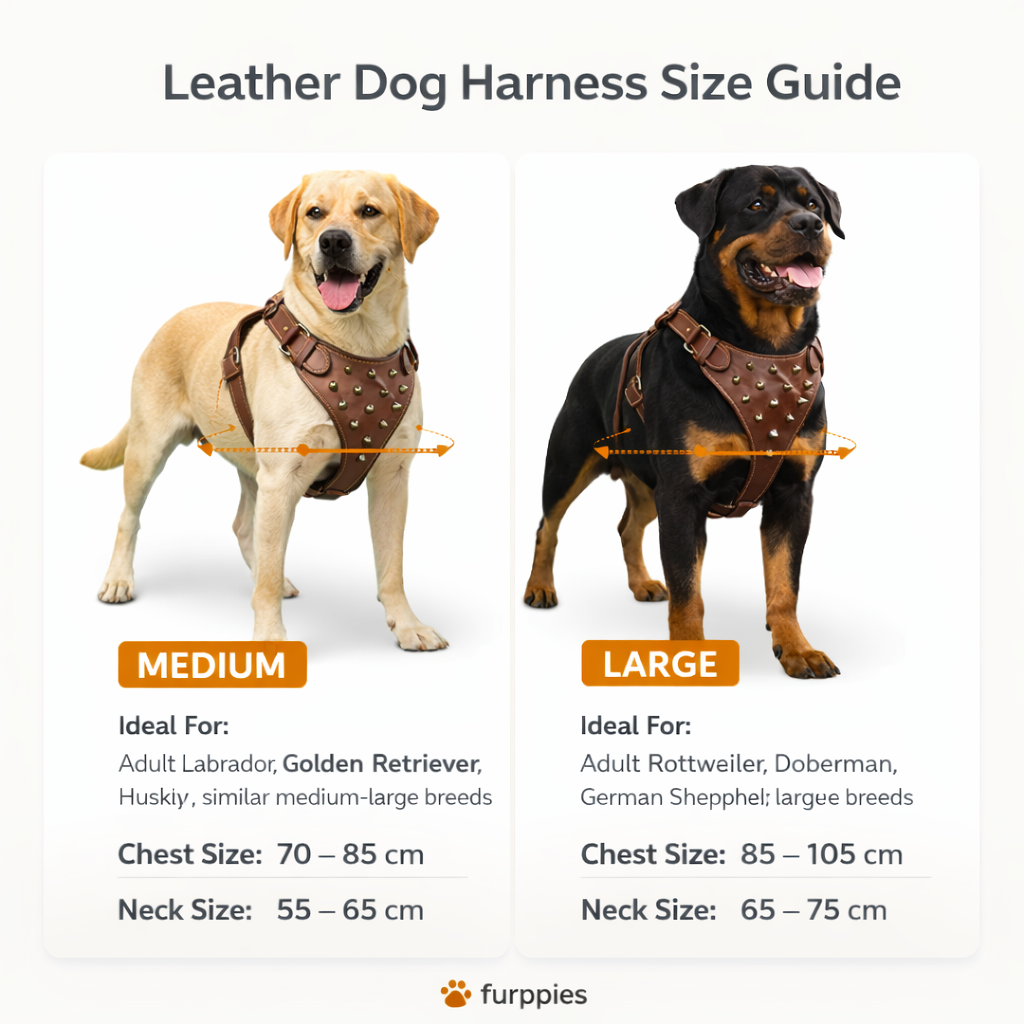 Furppies Oathkeeper Spike Dog Harness – Heavy Duty Studded Protection Harness for Powerful Dogs