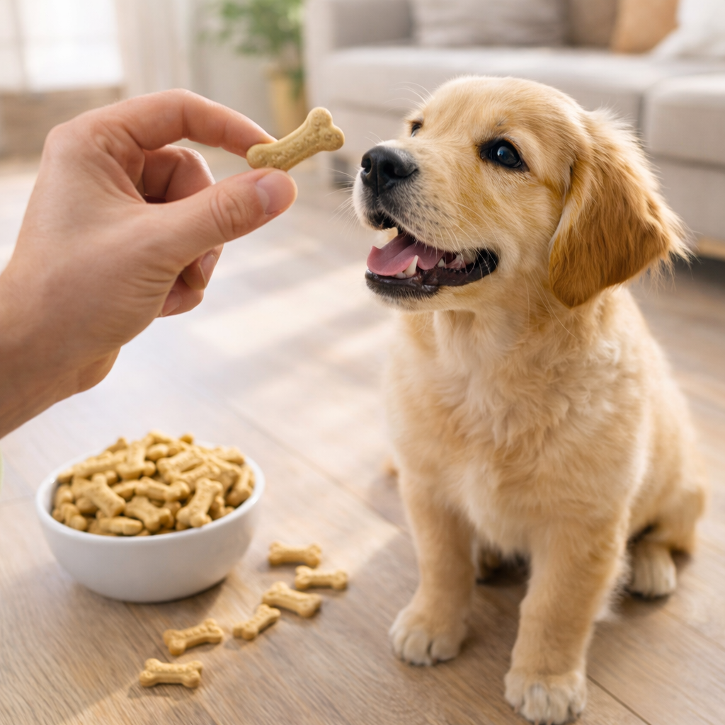 FURPPIES Premium Dog Biscuits – Crunchy Milk & Calcium Training Treats for Dogs