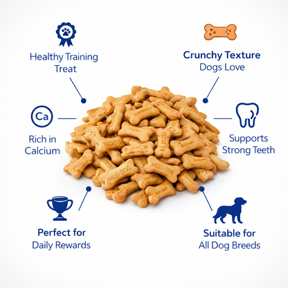 FURPPIES Value Combo Pack of 3 (1kg Each) – Rawhide Dog Treats, Milk & Calcium Dog Biscuits & Chicken Chew Sticks
