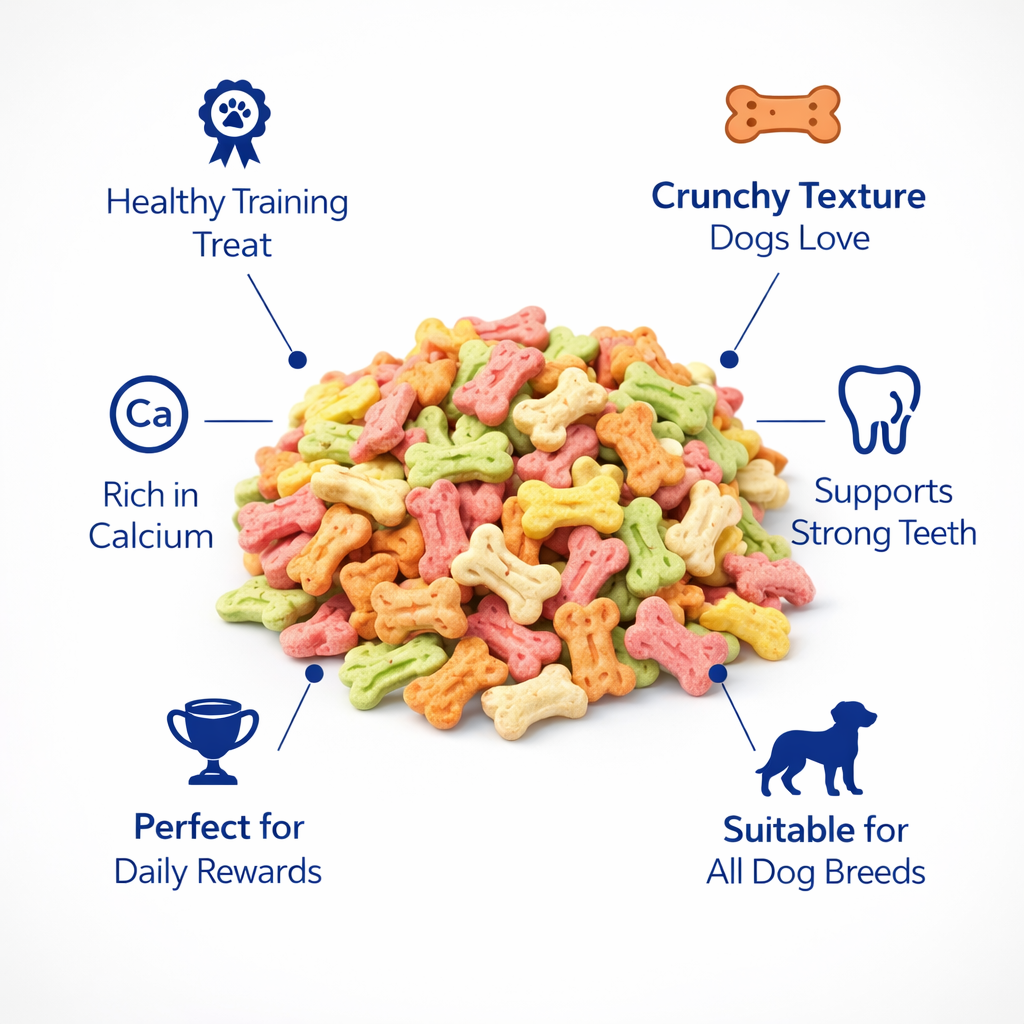 FURPPIES Value Combo Pack of 3 (1kg Each) – Rawhide Dog Treats, Milk & Calcium Dog Biscuits & Chicken Chew Sticks