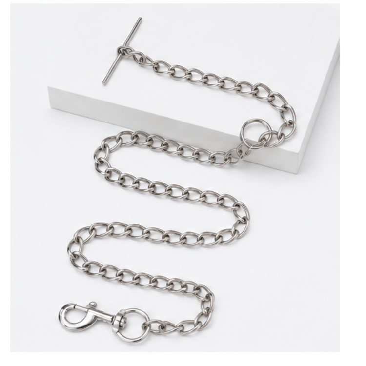 Furppies Metal Dog Chain Leash for Dogs – 6 Sizes