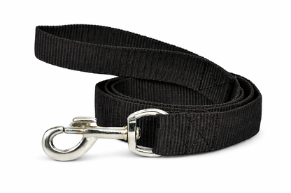 Premium Nylon Dog Leash – 5 Feet Length | 15mm, 20mm, 25mm & 32mm Width Options | Heavy-Duty Metal Hook | Ideal for Small Puppies to Rottweiler Breeds