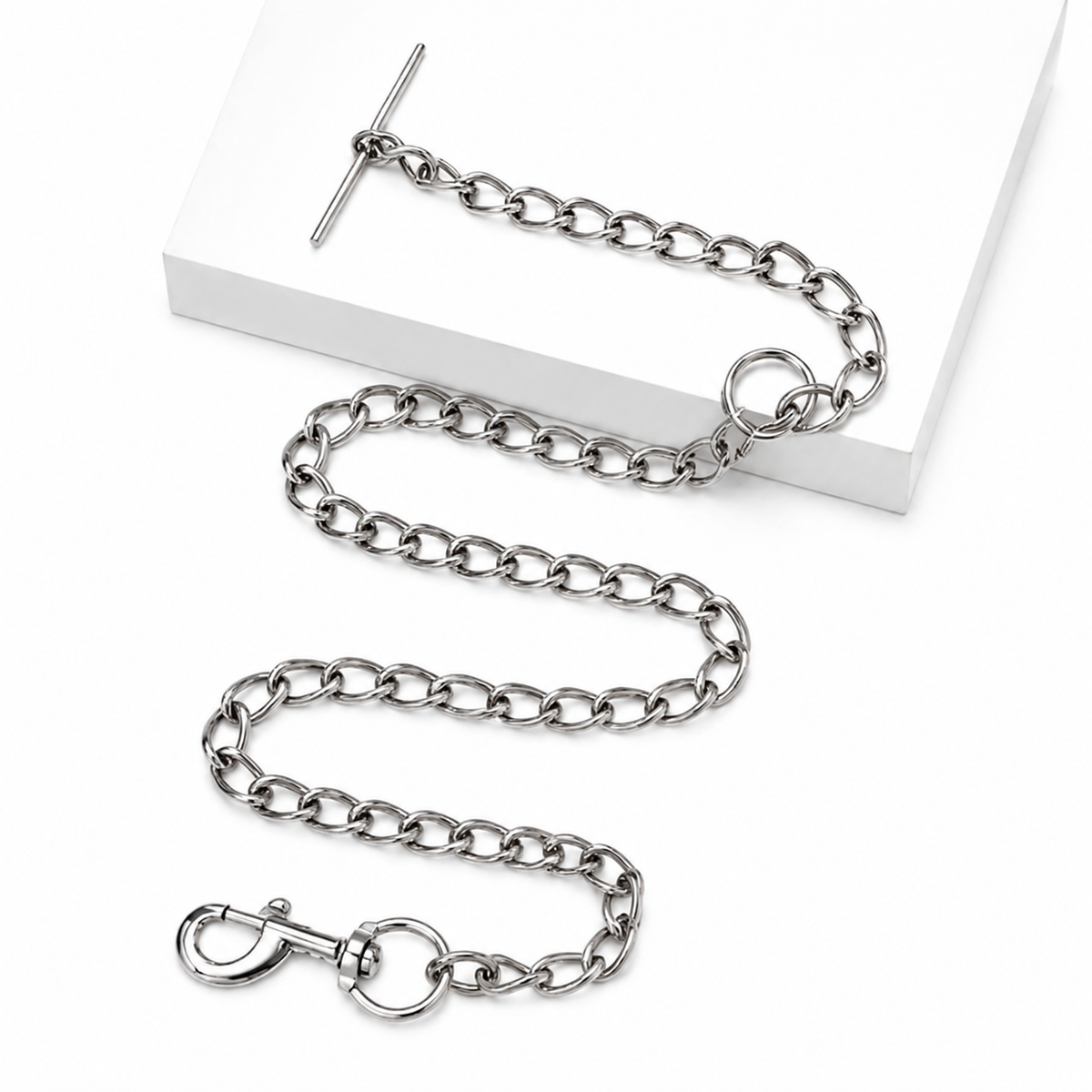 Furppies Metal Dog Chain Leash for Dogs – 6 Sizes