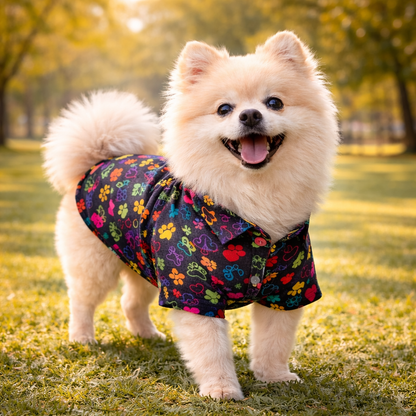 Premium Summer Printed Dog Shirt for Large Breeds – Stylish Breathable Shirt