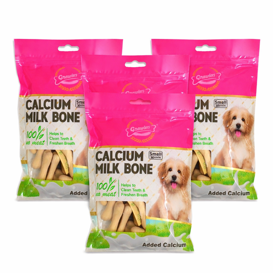 GNAWLERS Dog Treats 30 in 1 Calcium Milk Bones for All Life Stages (270 g) - Pack of 5