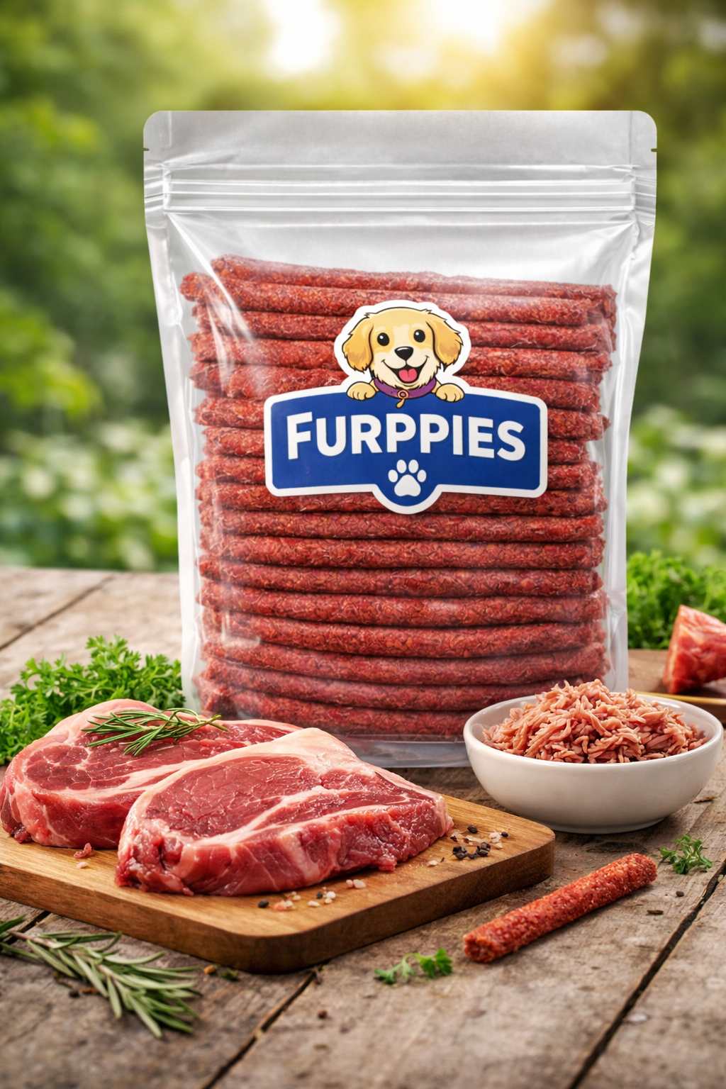 Furppies Mutton Chewsticks – Made with Real Mutton | Protein-Rich Dog Treats